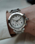 Cartier Steel Pasha Chronograph Ref. W31018H3 (New Arrival)