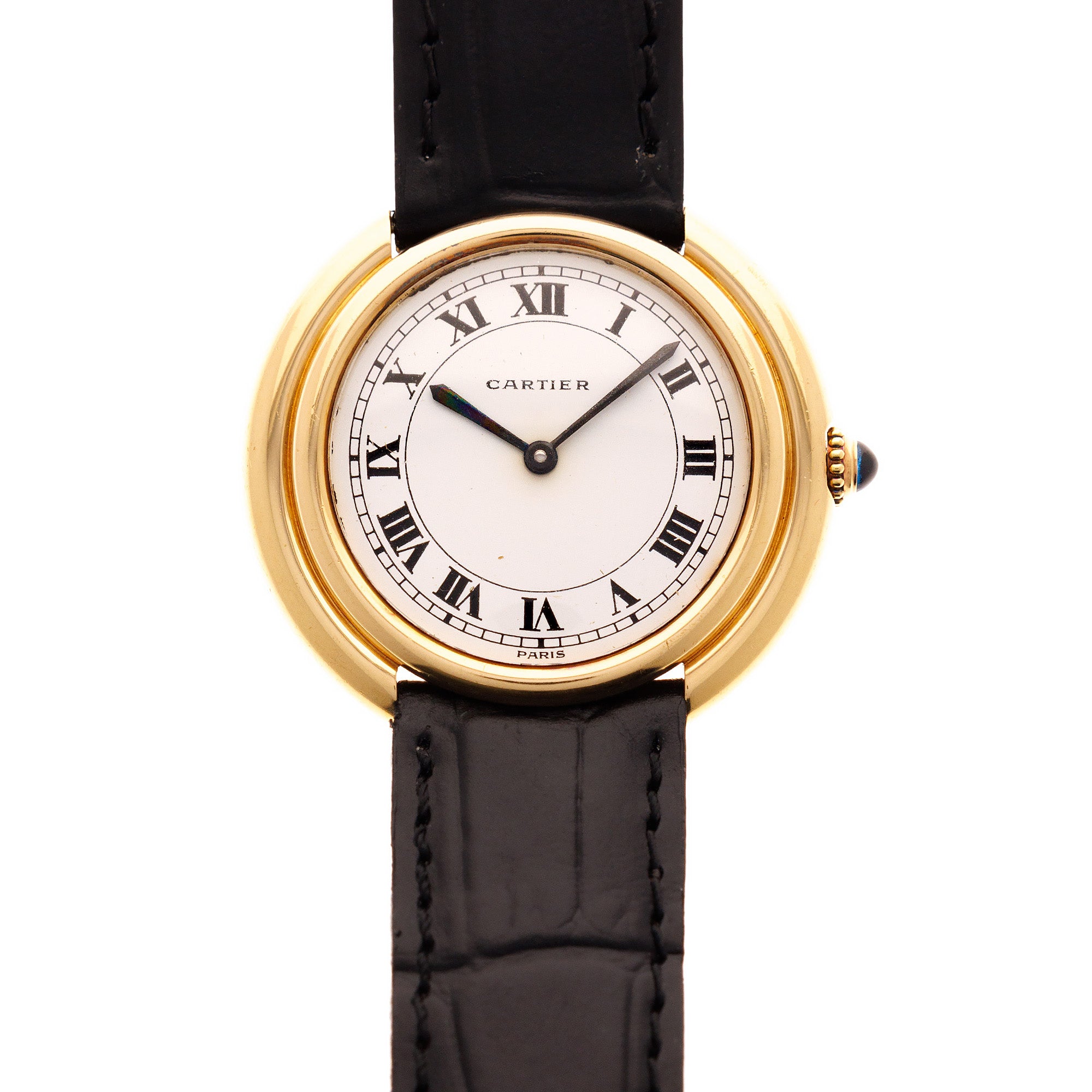 Cartier - Cartier Yellow Gold Vendome Automatic Watch - The Keystone Watches