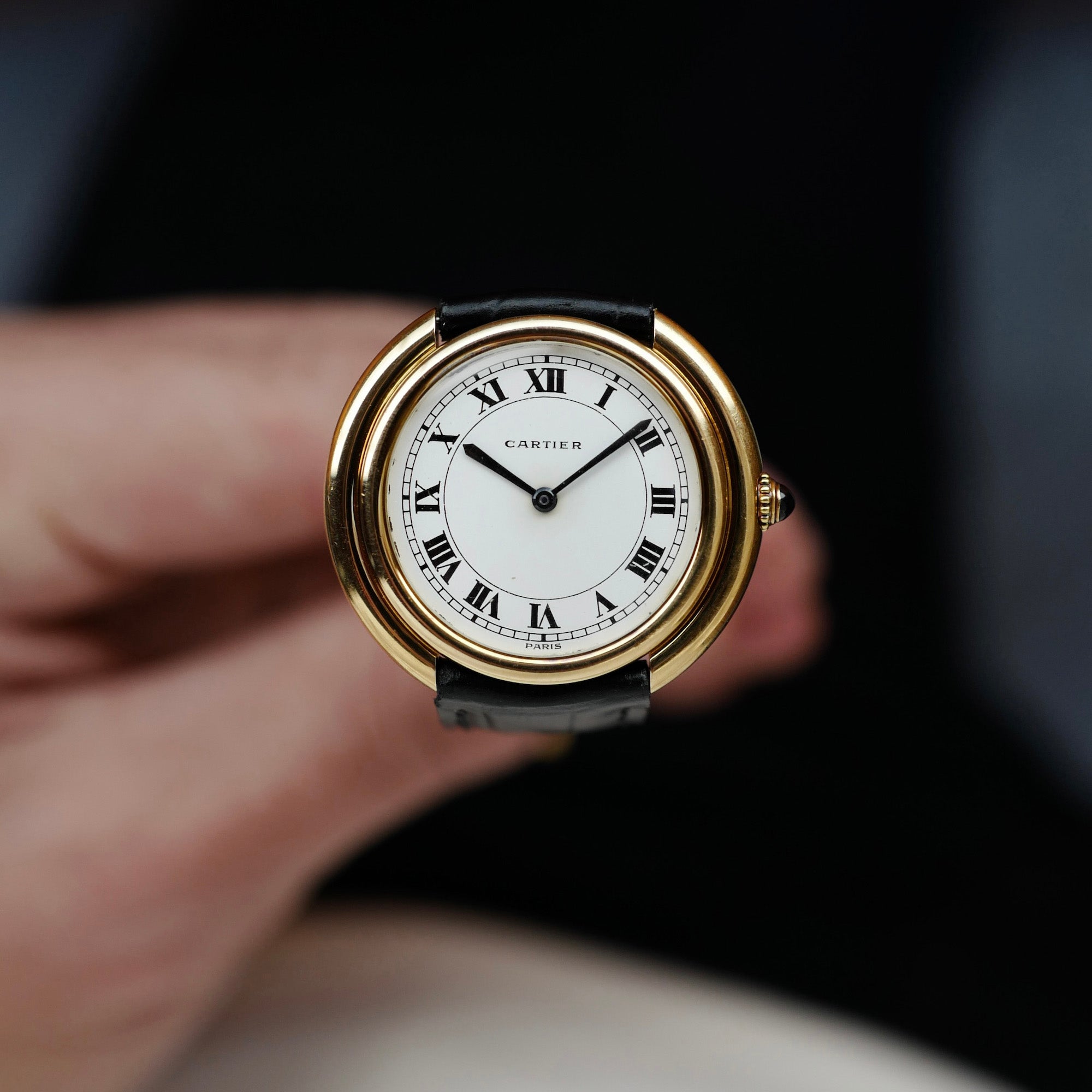 Cartier - Cartier Yellow Gold Vendome Automatic Watch - The Keystone Watches