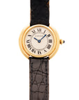 Cartier Yellow Gold Mechanical Paris Vendome