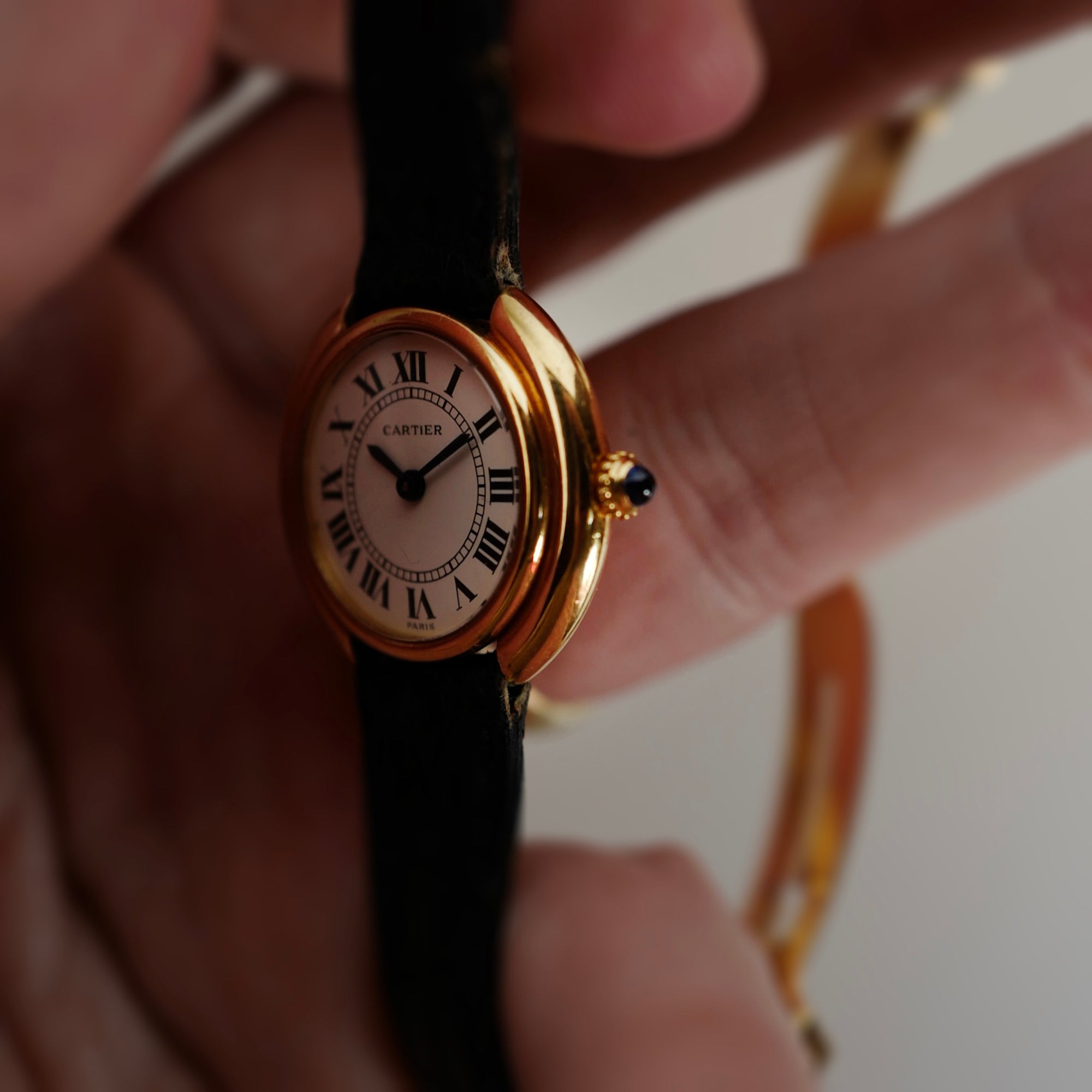 Cartier Yellow Gold Mechanical Paris Vendome