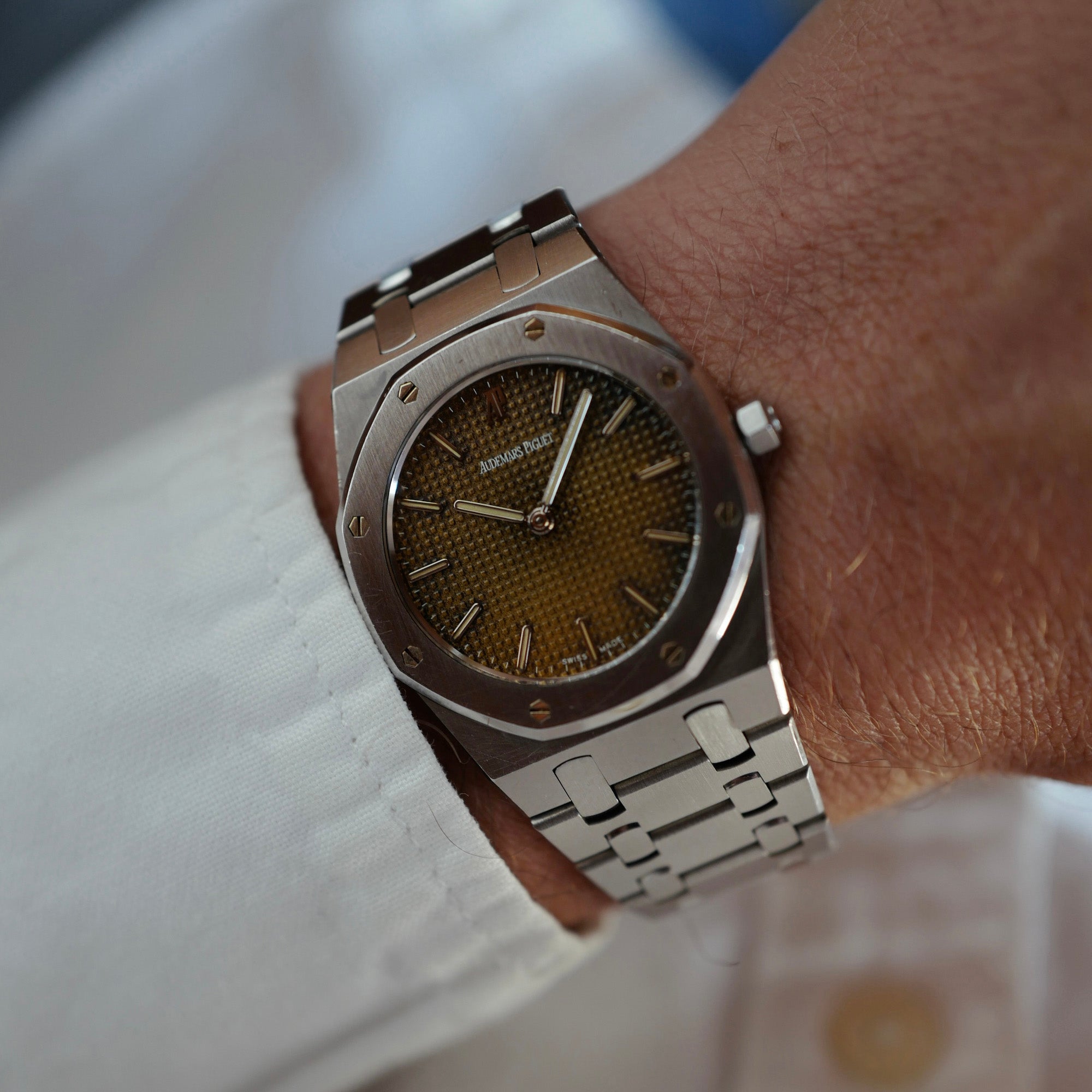 Audemars Piguet Steel Royal Oak Ref. 56303 with Tropical Dial