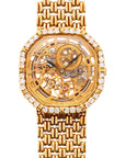 Audemars Piguet Yellow Gold Skeleton Watch Ref. BA4266 on Bracelet