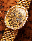 Audemars Piguet Yellow Gold Skeleton Watch Ref. BA4266 on Bracelet