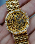 Audemars Piguet Yellow Gold Skeleton Watch Ref. BA4266 on Bracelet