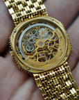 Audemars Piguet Yellow Gold Skeleton Watch Ref. BA4266 on Bracelet