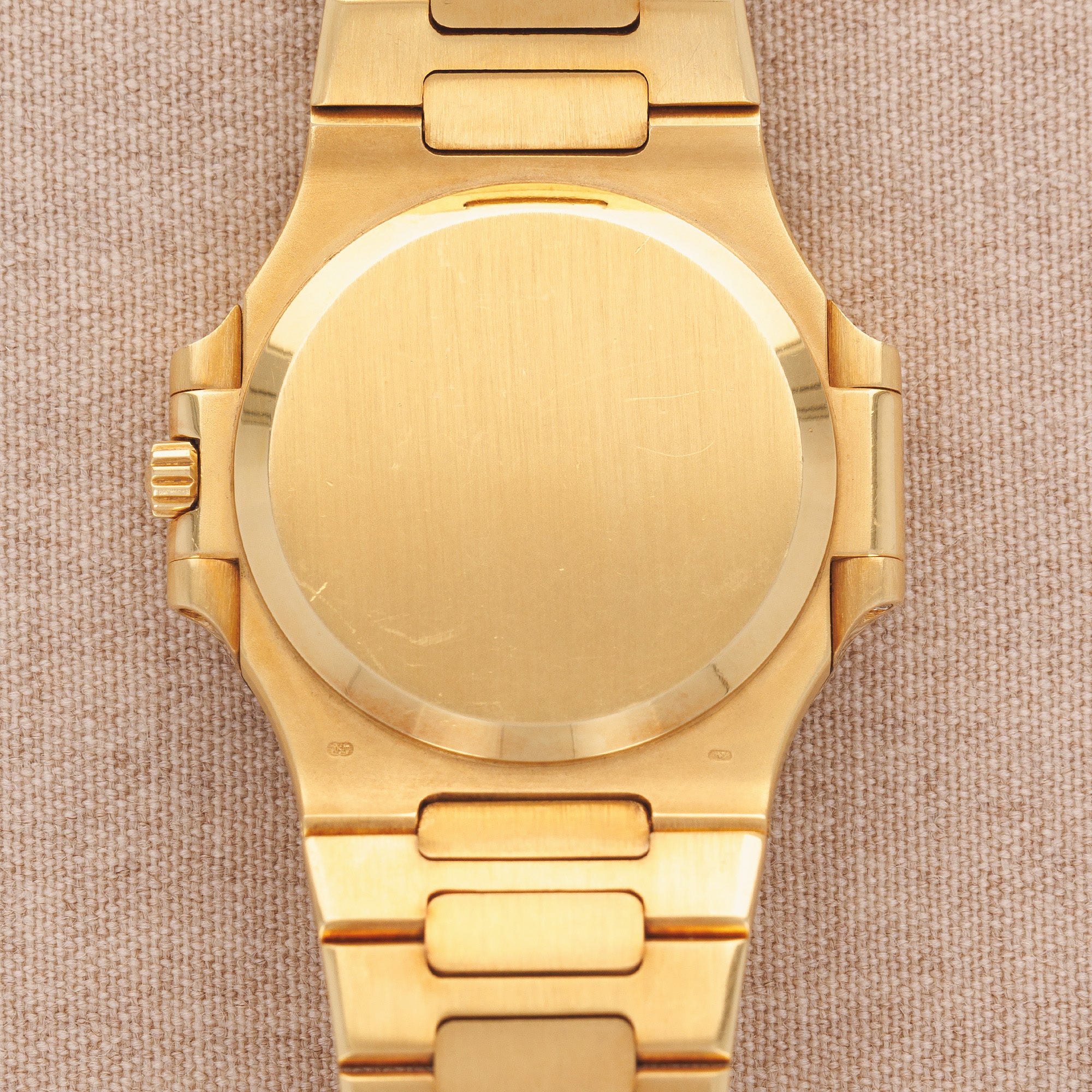 Patek Philippe - Patek Philippe Yellow Gold Nautilus Ref. 3700 with Diamond Bezel - The Keystone Watches