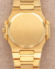 Patek Philippe Yellow Gold Nautilus Ref. 3700 with Diamond Bezel