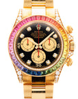 Rolex Yellow Gold Rainbow Daytona Ref. 116598