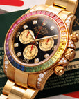 Rolex Yellow Gold Rainbow Daytona Ref. 116598