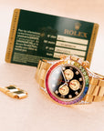 Rolex Yellow Gold Rainbow Daytona Ref. 116598