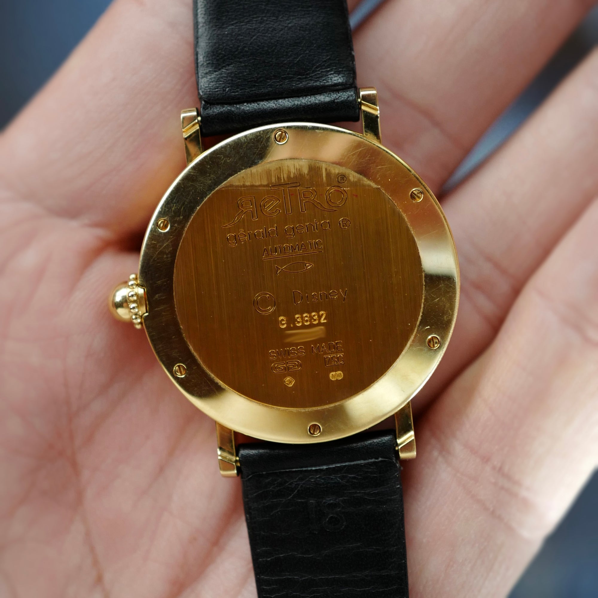 Gerald Genta - Gerald Genta Yellow Gold Retro Fantasy Mickey Ref. G3632 - The Keystone Watches