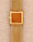 Chopard Yellow Gold Lapis Square Watch Ref. 46945