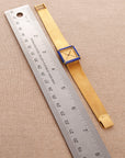 Chopard Yellow Gold Lapis Square Watch Ref. 46945