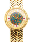 Audemars Piguet Yellow Gold Vintage Opal and Pave Watch