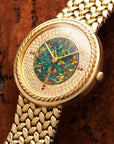 Audemars Piguet Yellow Gold Vintage Opal and Pave Watch