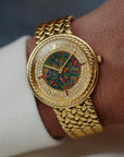 Audemars Piguet Yellow Gold Vintage Opal and Pave Watch