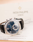 Patek Philippe Platinum Chronograph Watch Ref. 5960 with Box and Papers