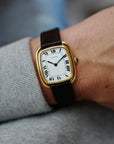 Cartier - Cartier Yellow Gold Tank Gondole Strap Watch - The Keystone Watches