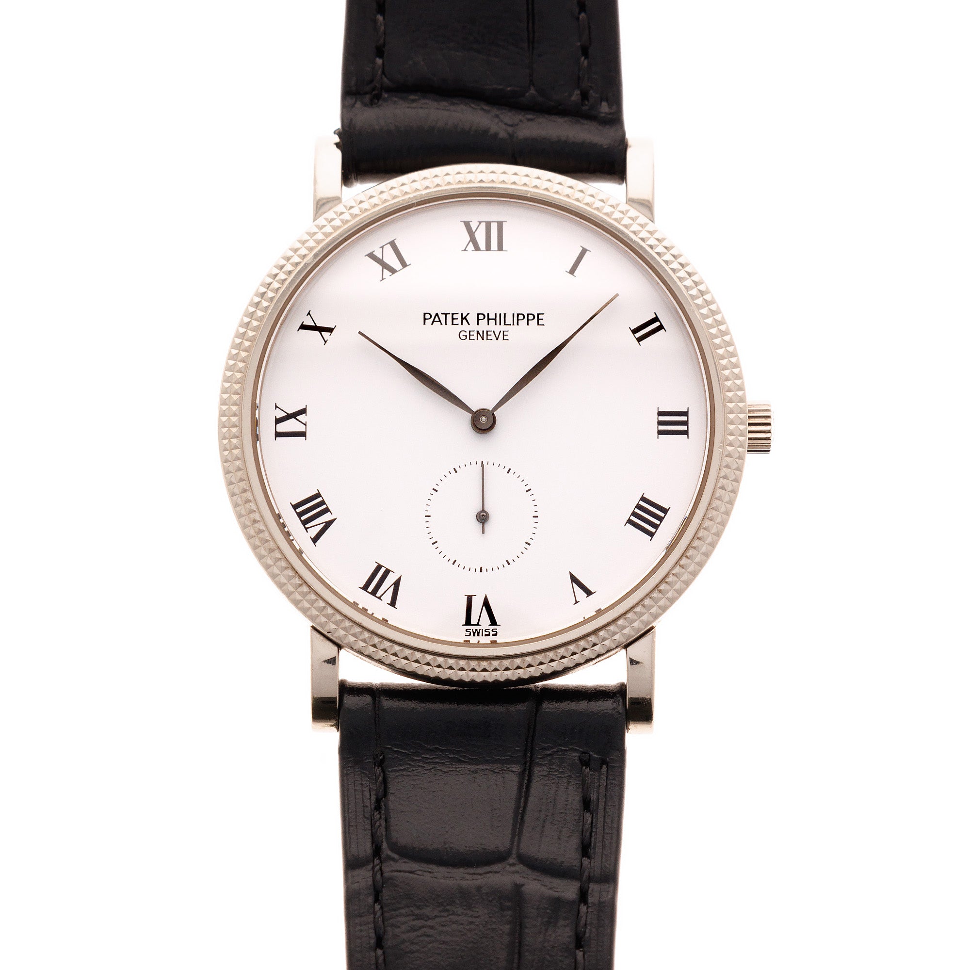 Patek Philippe - Patek Philippe White Gold Calatrava Watch Ref. 3919 - The Keystone Watches