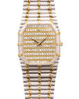 Audemars Piguet Two-Tone Bamboo with Pave Diamond Dial