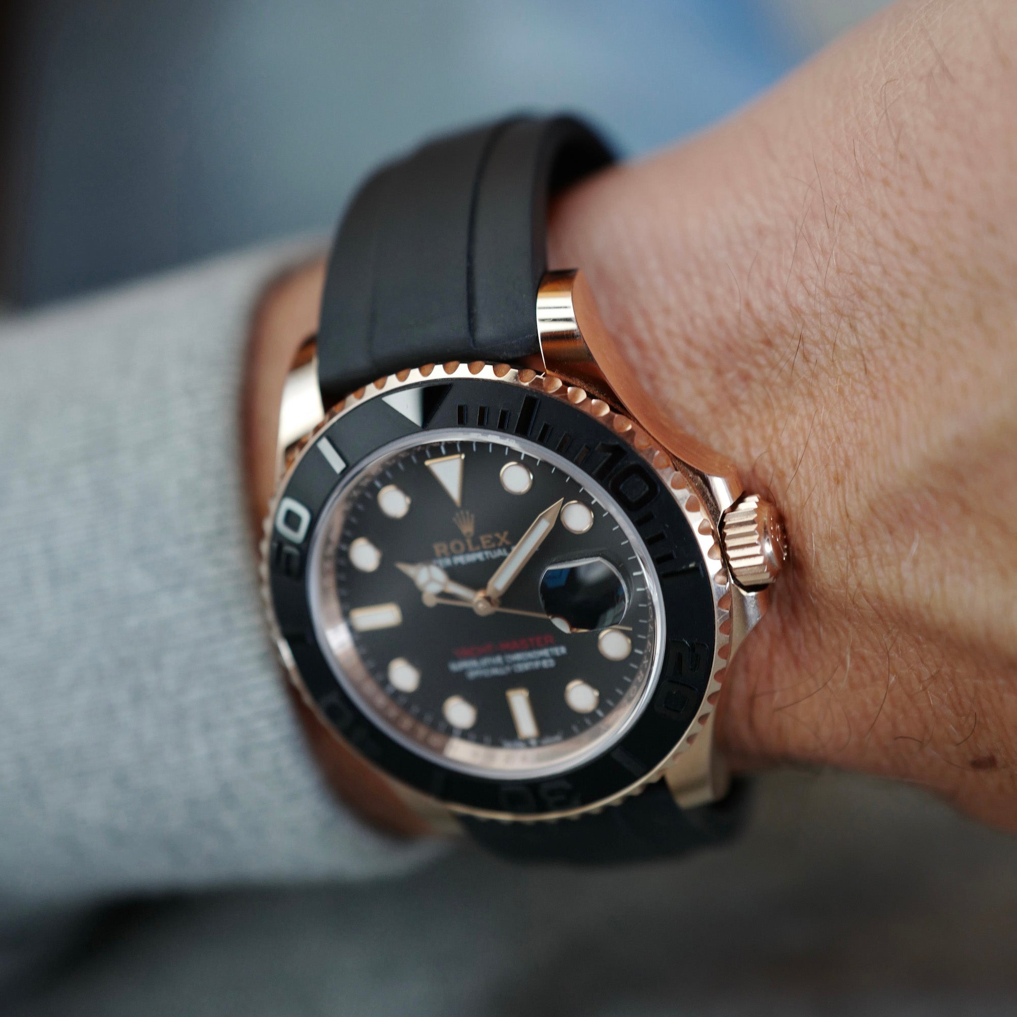 Rolex Rose Gold Yacht-Master Ref. 126655 (New Arrival)