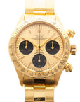 Rolex Yellow Gold Daytona Ref. 6265 with Two Dials and Extensive Service Records