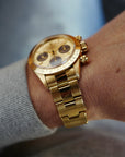 Rolex Yellow Gold Daytona Ref. 6265 with Two Dials and Extensive Service Records