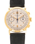 Patek Philippe Yellow Gold Chronograph Ref. 1579 Retailed by Gubelin in Extraordinary Condition