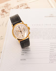 Patek Philippe Yellow Gold Chronograph Ref. 1579 Retailed by Gubelin in Extraordinary Condition