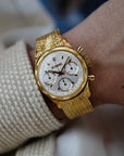 Jaeger LeCoultre Yellow Gold Chronograph Valjoux 72