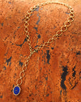 Piaget Yellow Gold Lapis Pendent Necklace Watch