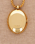 Piaget Yellow Gold Lapis Pendent Necklace Watch