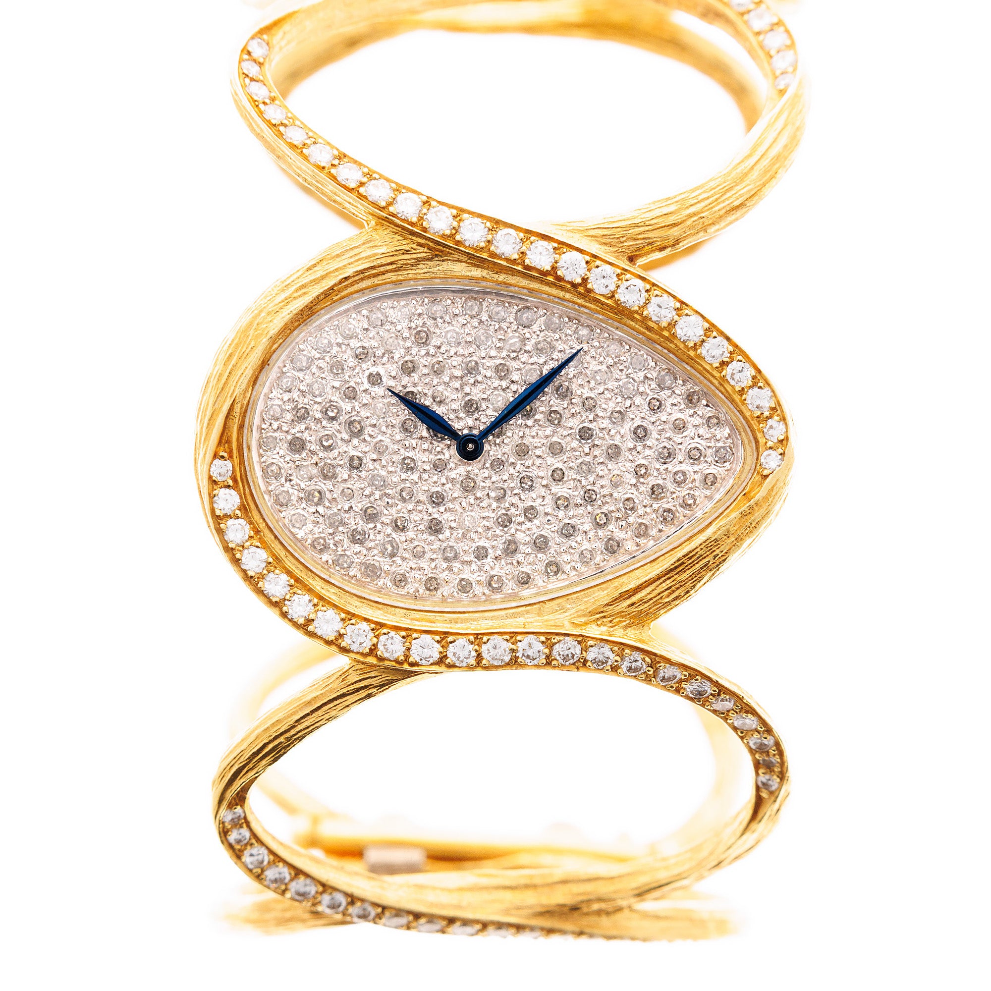 Piaget - Piaget Yellow Gold Diamond Bangle Watch - The Keystone Watches