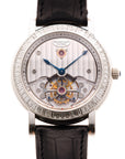 Parmigiani Platinum and Diamond Toric Tourbillon Watch Ref. PF000392