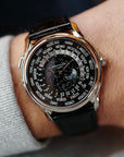 Patek Philippe White Gold World Time 175th Anniversary Ref. 5575