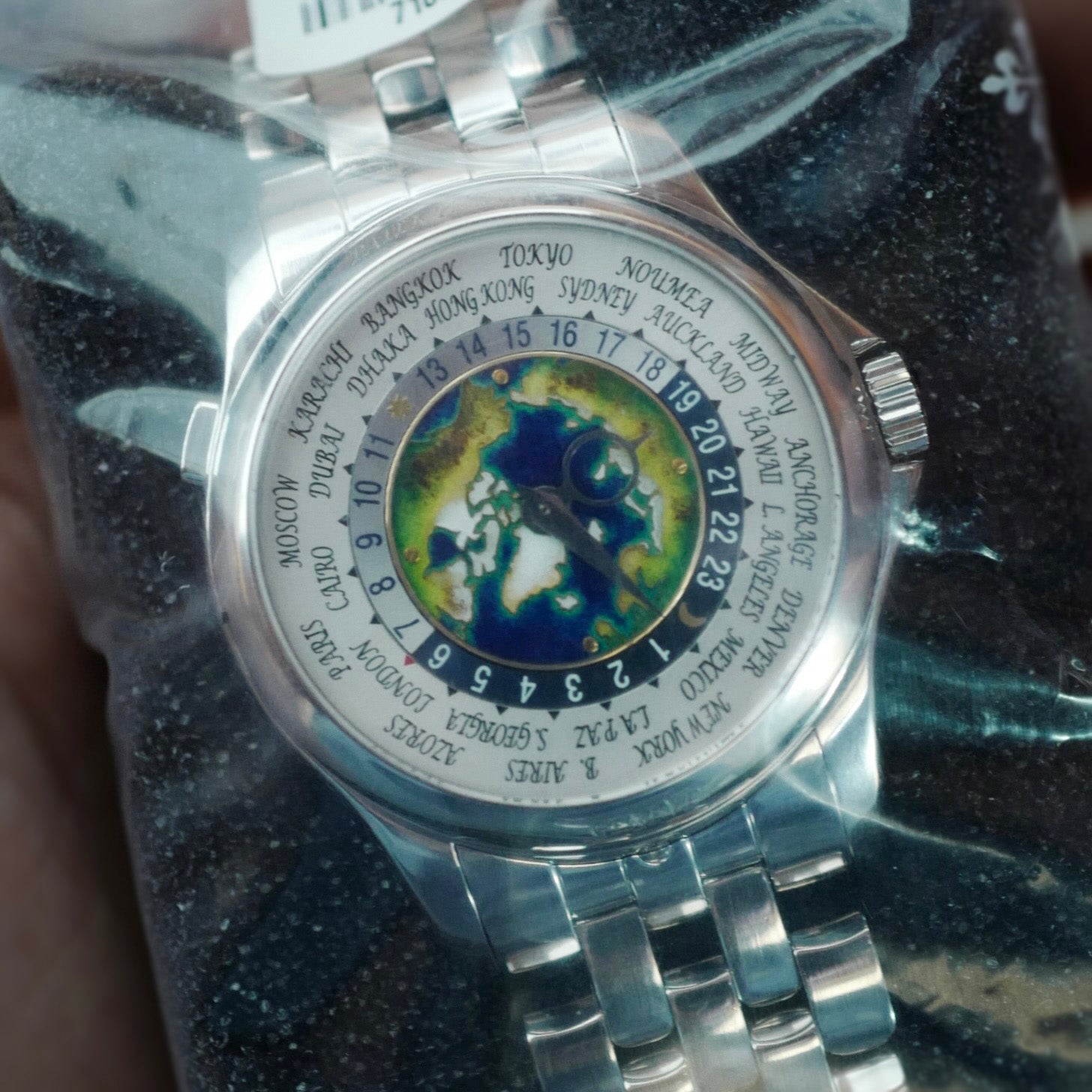 Patek Philippe - Patek Philippe Platinum World Time Watch Ref. 5131, Single Sealed - The Keystone Watches