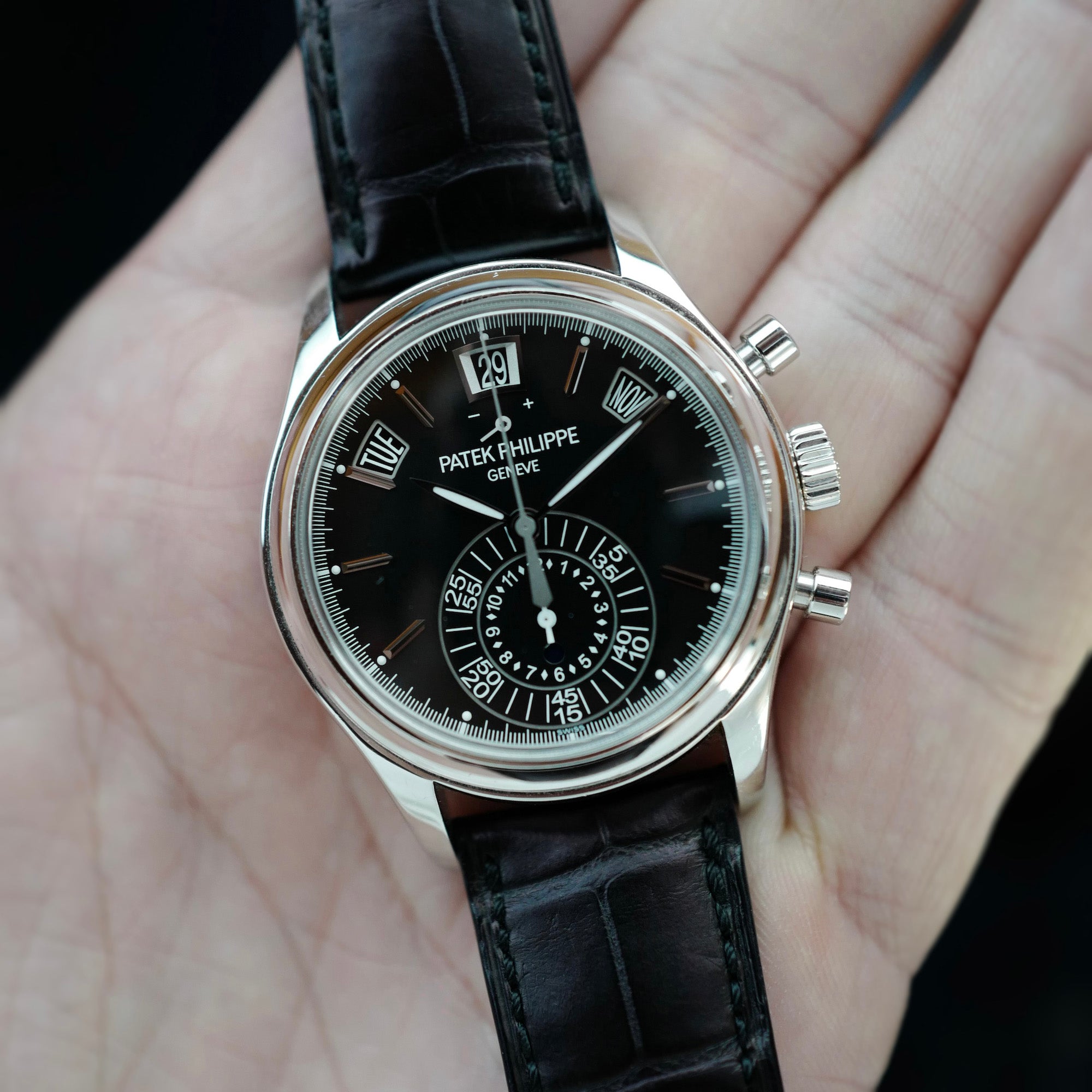 Patek Philippe Platinum Annual Calendar Chronograph Ref. 5960P-016