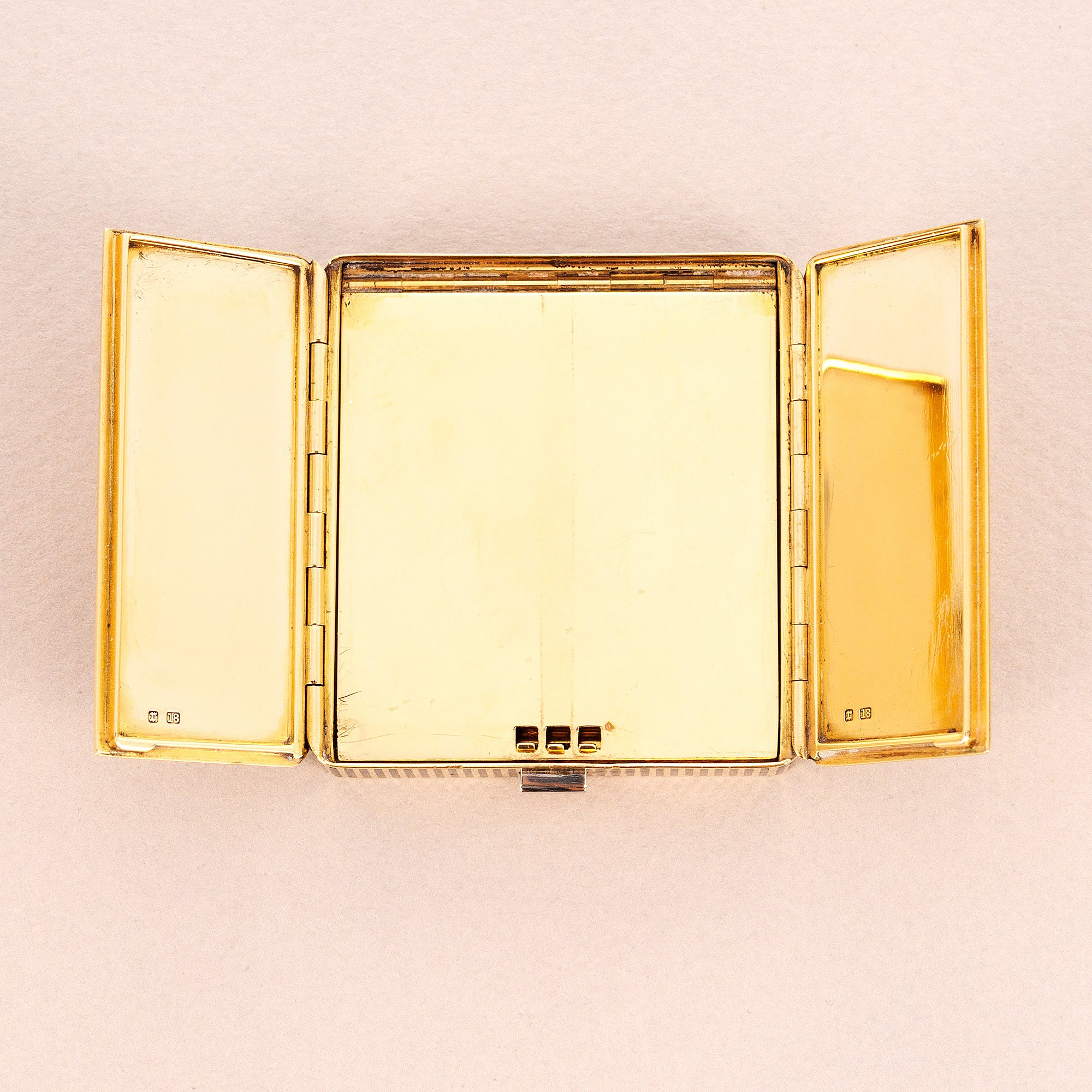 Cartier Yellow Gold Box Makeup Compact, London Jacques Cartier from 1932 (Objet)