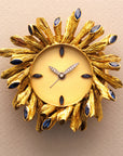 Vacheron Constantin Clock with Branch Design and Sapphires (Objet)