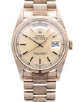 Rolex White Gold Bark Finish Day Date Ref. 18249