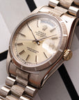 Rolex White Gold Bark Finish Day Date Ref. 18249