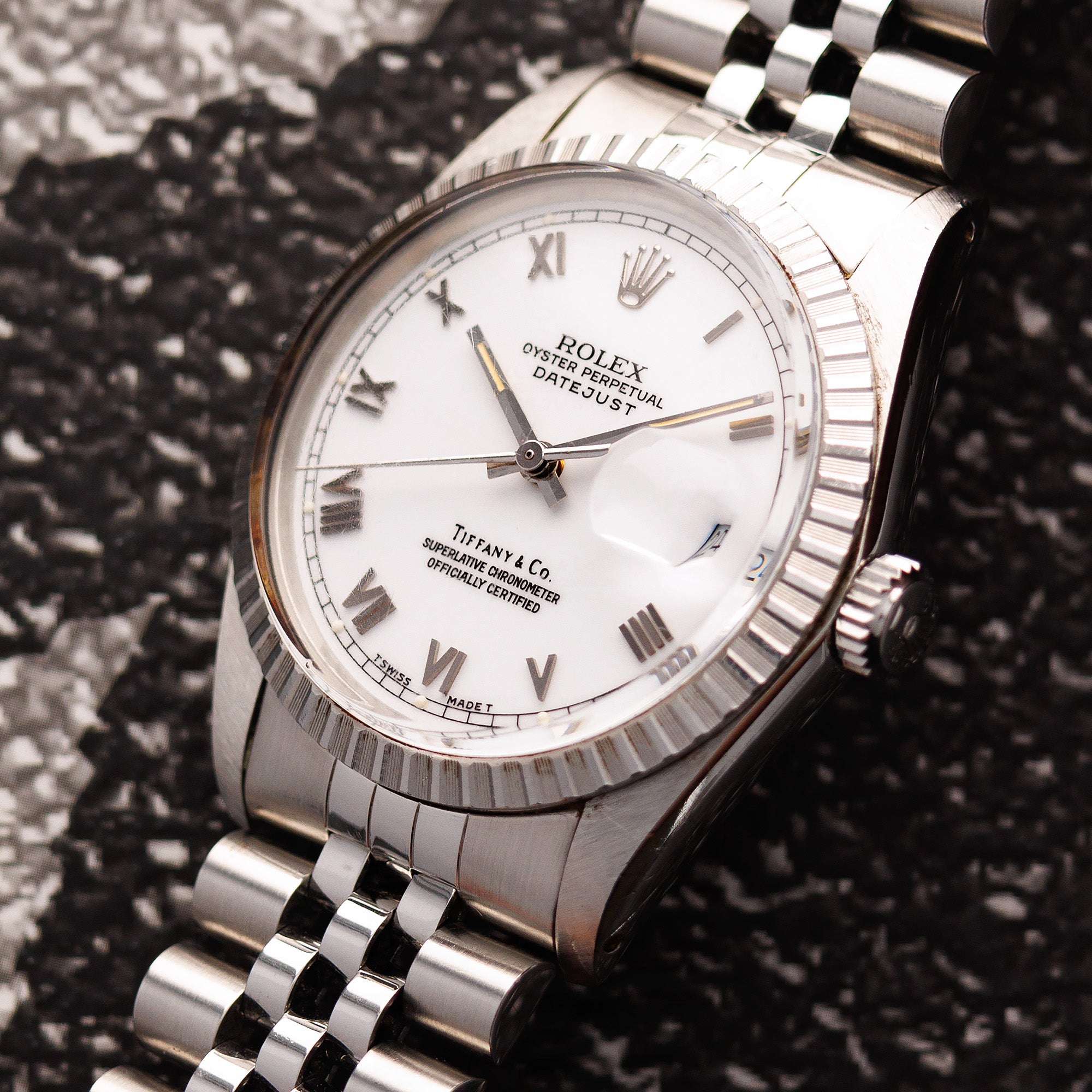 Rolex - Rolex Steel Datejust Ref. 16030 Retailed by Tiffany & Co. - The Keystone Watches