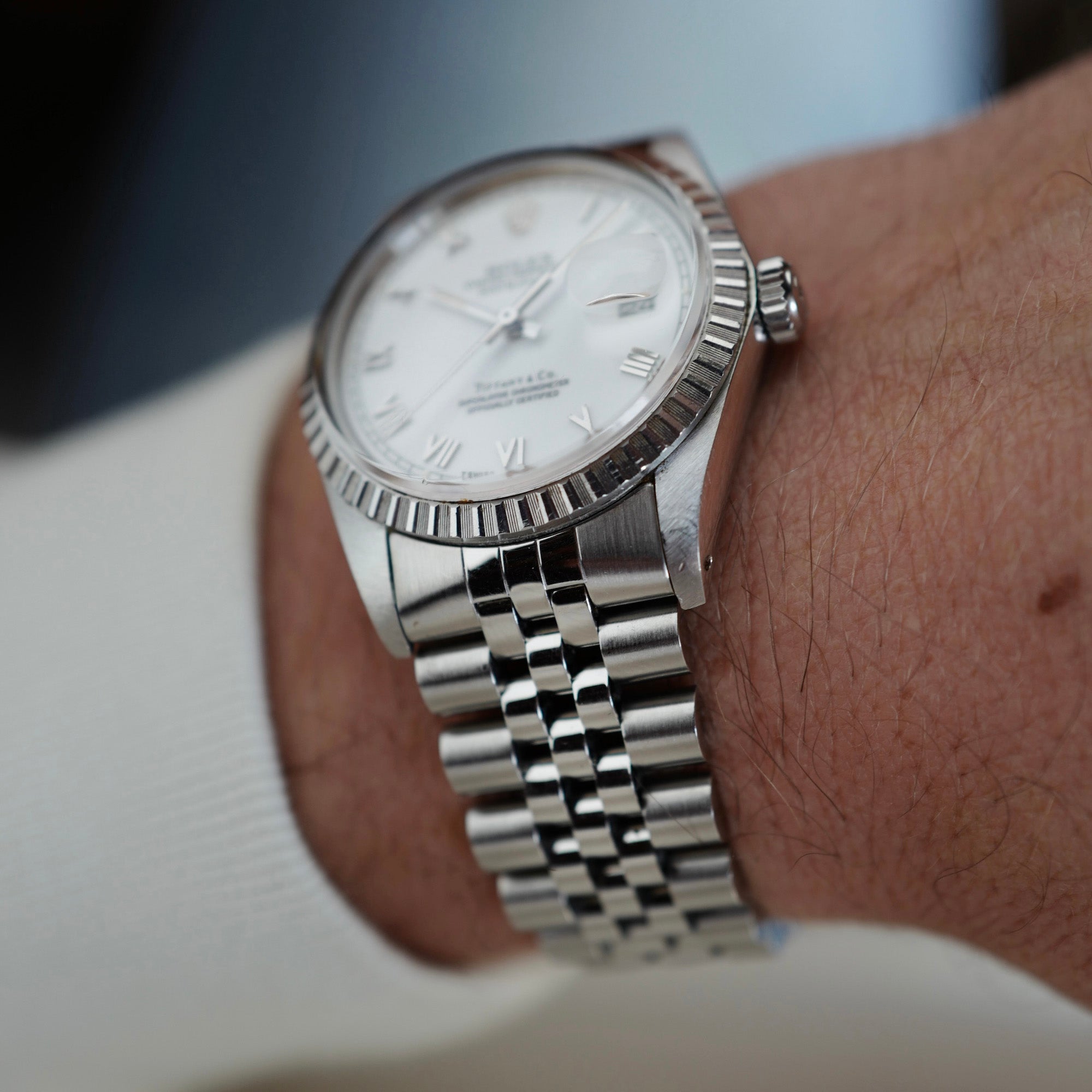 Rolex - Rolex Steel Datejust Ref. 16030 Retailed by Tiffany &amp; Co. - The Keystone Watches