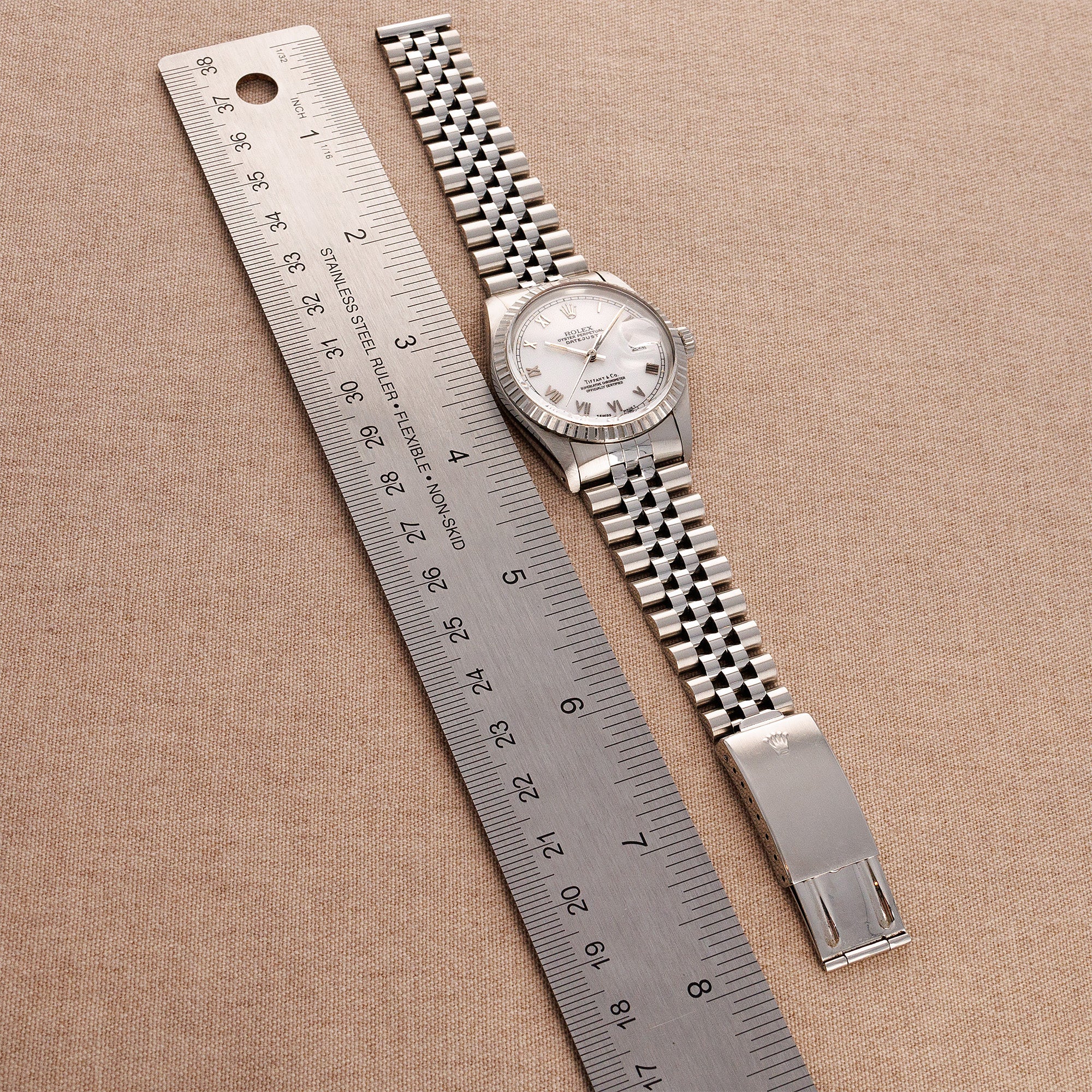 Rolex - Rolex Steel Datejust Ref. 16030 Retailed by Tiffany &amp; Co. - The Keystone Watches