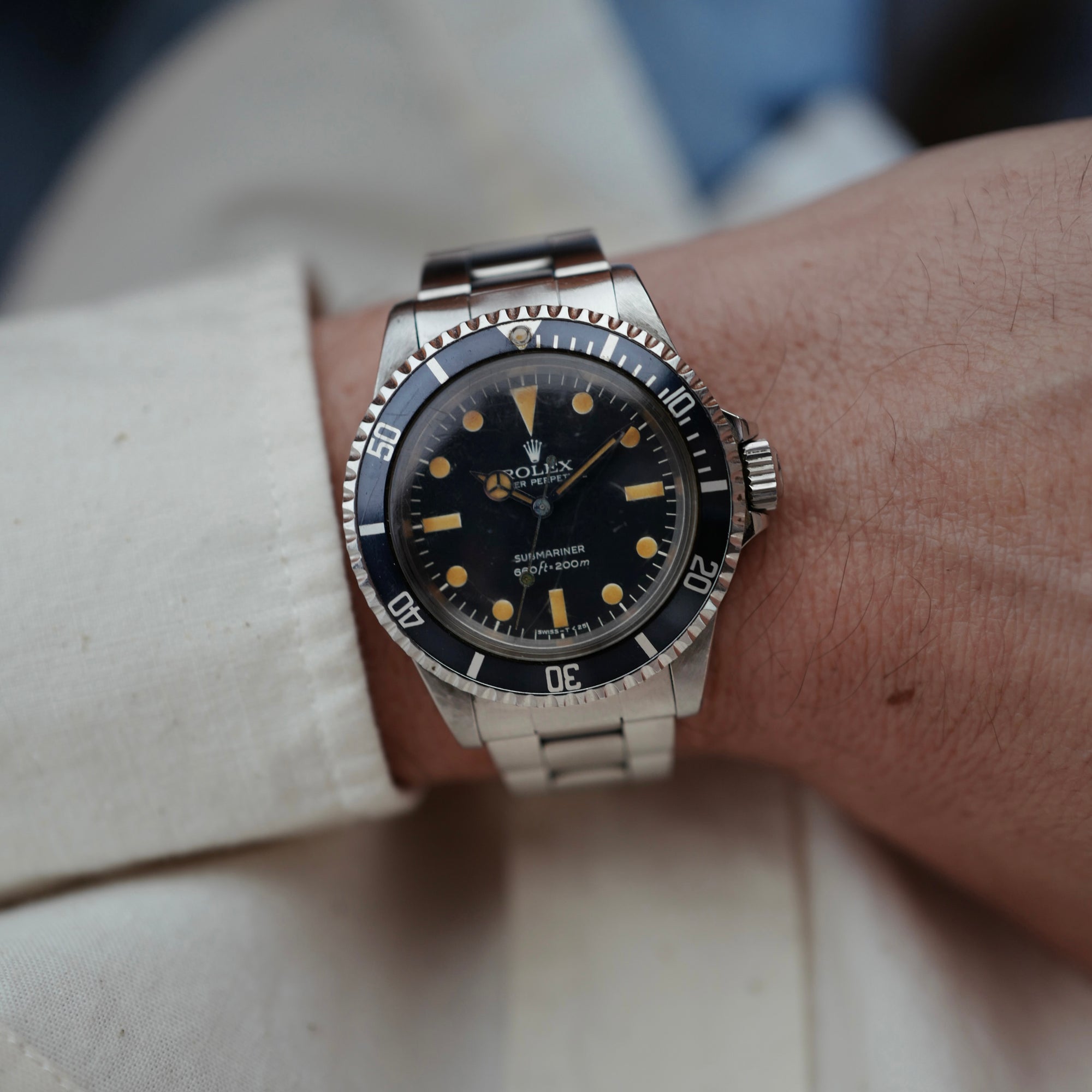 Rolex - Rolex Steel Submariner Ref. 5513 with Original Paper (New Arrival) - The Keystone Watches