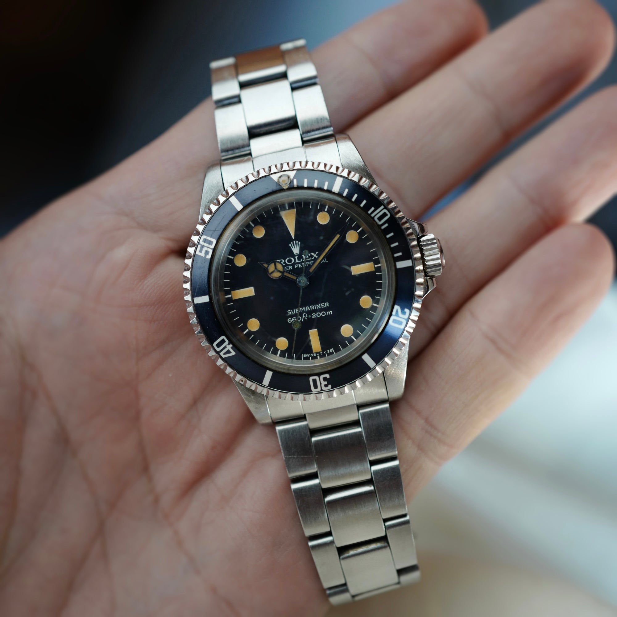 Rolex - Rolex Steel Submariner Ref. 5513 with Original Paper (New Arrival) - The Keystone Watches