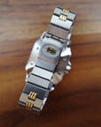 Cartier Two Tone Santos Ref. 2961 on Godron Bracelet