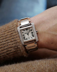 Cartier - Cartier White Gold Large Model Tank Francaise Ref. WE100351 - The Keystone Watches