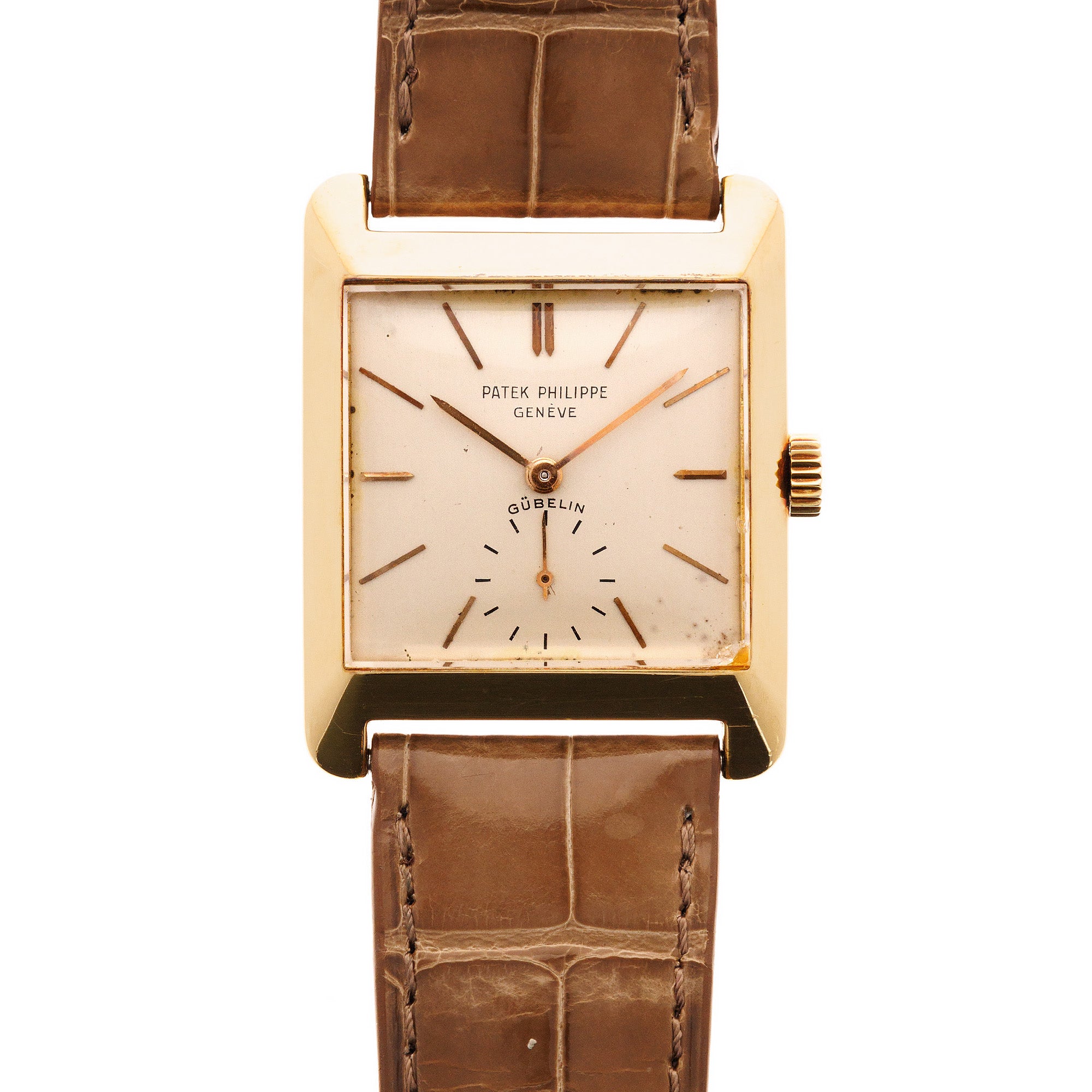 Patek Philippe - Patek Philippe Yellow Gold Watch Ref. 2488 Retailed by Gubelin - The Keystone Watches